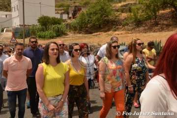 La Breña procesiona a sus patronos con la polémica de la gala Drag Queen aún latente (Foto Francisco Javier Santana)